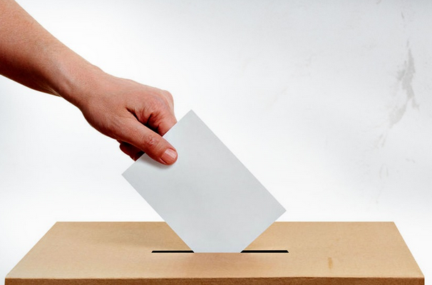 Ballot box illustration