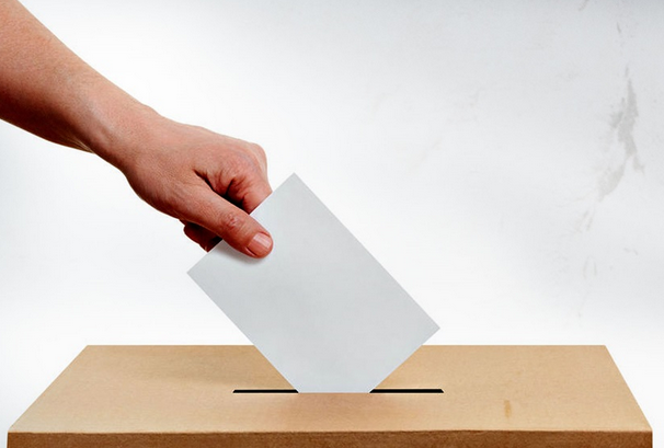 Ballot box illustration
